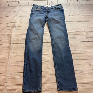 Hollister Skinny Jeans Blue Denim Pants Women's Size 5R W27 L32